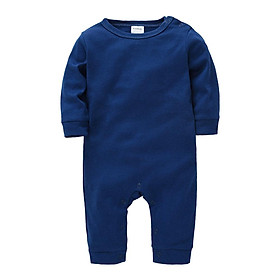 Bé Sơ Sinh Bé Trai Pijamas Bộ Rompers Chắc Chắn 100% Cotton Jumpsuit Onesies Roupa Bebe De Sơ Sinh Đèn Ngủ Cho Bé Bé Trai Pjiamas - 3-6M