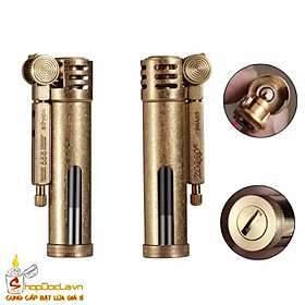 Mua Bật Lửa Độc Chất Liệu Đồng Zorro Z556 đồng nguyên khối vân xước siêu đẹp  bat lua zorro Z556