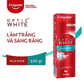 [ 1 Thùng ] 48 Kem đánh răng Colgate Optic White làm trắng và sáng răng 100g