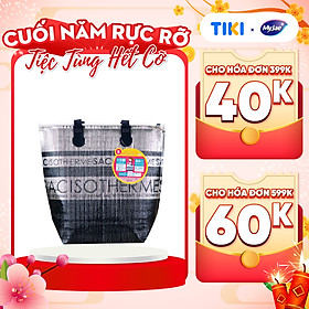 Túi giữ nhiệt nóng lạnh Nhật Bản đựng hộp cơm văn phòng thực phẩm có quai xách tiện lợi 2 size M, L