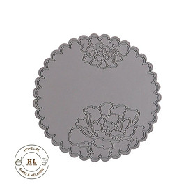 Lót Ly 3D Silicon Chống Trượt Không Thấm Nước | LÓT LY CỐC HỌA TIẾT 3D CHO NHÀ HÀNG QUÁN CAFE KHÔNG HỌA TIẾT