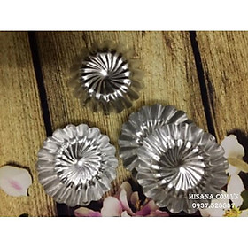 Mua Bộ 10 khuôn nhôm bánh bò  bánh tart vạn xa 6.5cm