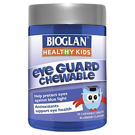 Bioglan Kids Eye Guard Chewable 50 Tablets