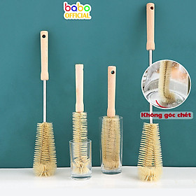 Mua Bàn chải cốc 360 không có góc chết cây rửa làm sạch chai bình sữa babo (TD12)