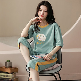 >> BÁO GIÁ ĐỒ BỘ MẶC NHÀ NỮ - COTTON CAO CẤP - THƯƠNG HIỆU ELLE LM1903 | Shopee Lazada Sendo Tiki mới nhất 125 Đồ bộ lửng mặc nhà cotton cao cấp mùa hè dành cho nữ Quãng Châu 1205