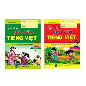 Sách - Combo Vở Ô Li Bài Tập Tiếng Việt 2 - Quyển 1 + 2 (Biên Soạn Theo SGK Kết Nối Tri Thức Với Cuộc Sống)