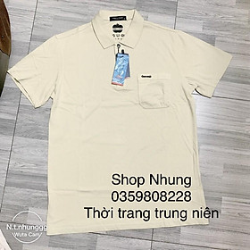 Áo thun nam trung niên (phom rộng) trung tuổi cộc tay có size to