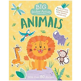 Hình ảnh Big Sticker Book - Wild Animals