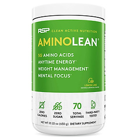 Tăng cơ - Giảm mỡ - Phục hồi năng lượng Amino Lean của RSP - 70 Lần Dùng