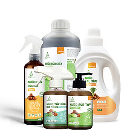 Nước tẩy rửa đa năng JULYHOUSE bồ hòn chanh 1.5L