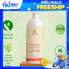 Mua Nước ngâm rửa thực phẩm Fuwa3e hữu cơ organic khử mùi loại bỏ thuốc sâu chất bẩn 1L