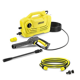 Combo Máy phun rửa áp lực cao Karcher K 2 Classic và dây cấp nước 1.5m