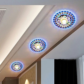 Đèn Chùm LED Chiếu Sáng Phòng Khách Hình Con Công