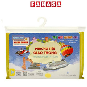 Sách - Flash Card Glenn Doman - Thế Giới Quanh Em - Phương Tiện Giao Thông