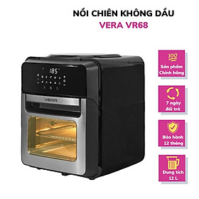 Mua Nồi Chiên Không Dầu Lò Quay Vera VR68 Dung Tích 12L Màn Hình Cảm Ứng - Hàng chính hãng Vera