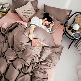 Bộ Chăn Ga Gối 4 Món Tencel Lụa 60s CAO CẤP CL-12