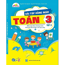 Sách Combo Bài Tập Hằng Ngày Toán Lớp 3 - Kết Nối Tri Thức Với Cuộc Sống - BẢN QUYỀN