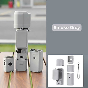 Mua Ốp silicon bảo vệ DJI Osmo Pocket 3 4 combo Tay Cầm Máy Ảnh Gimbal Vỏ Chống Trầy Xước Vỏ Bảo Vệ Mềm Nắp ống kính - HÀNG CHÍNH HÃNG