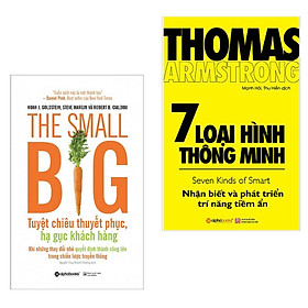 Hình ảnh Combo Sách Hay Hấp Dẫn: The Small Big – Tuyệt Chiêu Thuyết Phục, Hạ Gục Khách Hàng + 7 Loại Hình Thông Minh - (Tặng Kèm Postcard Greenlife)