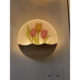 Mua Đèn gắn tường hoa tuy luýp Trang trí phòng ngủ  phòng khách