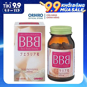 Viên uống ORIHIRO BBB Best Beauty Body 300 viên hộp