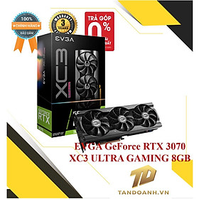 Card màn hình EVGA GeForce RTX 3070 XC3 ULTRA GAMING 8GB - HÀNG CHÍNH HÃNG