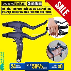 Cặp 2 Chiếc Tay Phanh Xe Đạp Thể Thao Hãng dododios Hợp Kim Nhôm Chắc Chắn, An Toàn