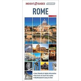 Sách - Insight Guides Flexi Map Rome by  (UK edition, paperback)