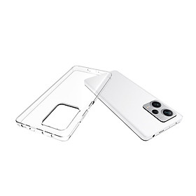 Ốp lưng dẻo Silicon trong suốt cho Xiaomi Redmi Note 12 Pro 5G hiệu Ultra thin (mỏng 0.6mm) - Hàng nhập khẩu