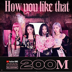 Postcard Blackpink How you like 200 million