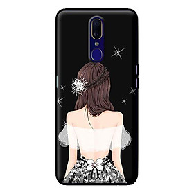 Ốp in cho Oppo F11 Cô Gái Áo Trắng - Hàng chính hãng