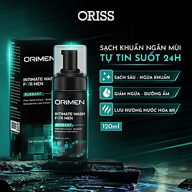 Dung Dịch Vệ Sinh Nam Dạng Bọt Orimen - 120ml/chai