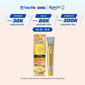 Tinh chất vitamin C dưỡng trắng, mờ thâm cao cấp Melano CC Premium Whitening Essence 20ml