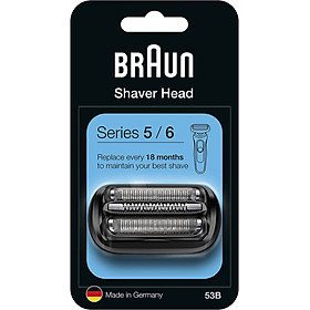 Lưỡi cạo râu Braun Series 5 53B tương thích với Series 5 và 6 mẫu từ năm