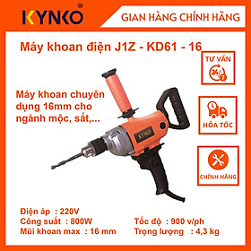 Khoan điện đầu 16mm - KD61 cầm tay chất lượng chính hãng Kynko J1Z-KD61-16 #6641