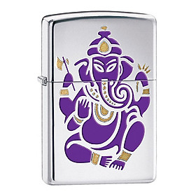 Bật Lửa Zippo 24469 Ganesh High Polish Chrome