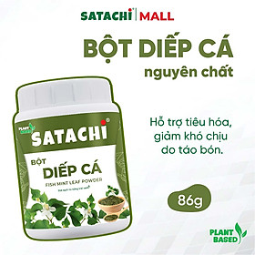 Bột Diếp Cá Nguyên Chất SATACHI – 100% lá diếp cá tự nhiên, không đường – Hộp 86g & 258g