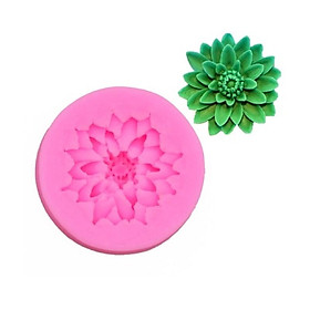 Mua Khuôn rau câu silicon 4D hình hoa cúc mã CĐ5