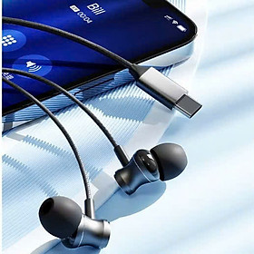 Mua Tai nghe có dây nhét tai có mic ROCKSPACE ES09 chuẩn cắm TypeC dành cho ip15  hàng chính hãng bảo hành 1 năm