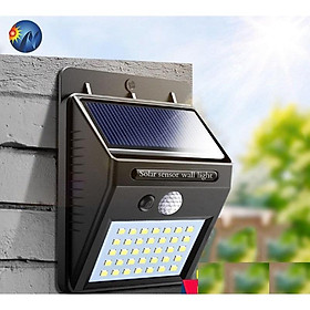 Mua Đèn cảm biến hồng ngoại năng lượng mặt trời Solar Motion Sensor Light lắt đặt vị trí cửa ra vào