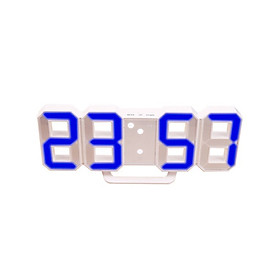 Đồng Hồ Điện Tử Treo Tường Mặt Kính 3D