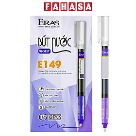 Hộp 12 Bút Nước 0.5 mm - Eras E149 - Mực Tím