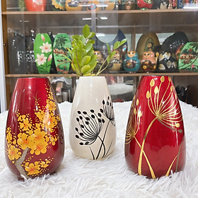 Mua Bình bắp sơn mài cao cấp Thanh Bình Lê cắm hoa  trang trí nhà cửa  văn phòng  kệ tủ  làm quà tặng ý nghĩa