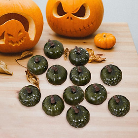 Mini Pumpkins Artificial Vegetables Small Pumpkins Decor for Farmhouse Party Decoration Ornament