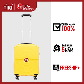 Vali Kéo LUG S20S24S28 PP04 Nhựa PP Chống Bể Vỡ, Dây Kéo Đôi Chống Rạch Trộm - Yellow - 20