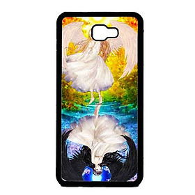 Ốp Lưng in cho Samsung J7 Prime Mẫu Thiên Thần Ác Quỷ - Hàng Chính Hãng