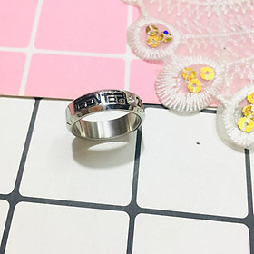 Nhẫn đính đá hợp kim KPOP 