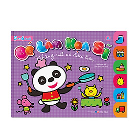 Sách Bé làm họa sĩ, 3 - 6 tuổi