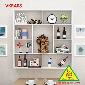 Kệ trang trí treo tường VKRA08 - Nội thất lắp ráp