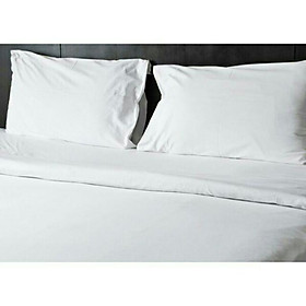 Mua Vỏ Chăn (Mền) Cotton trắng trơn CVC T280 khách sạn 1 6m  1 8m  2 2mx2m